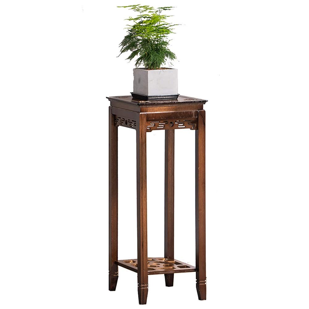 SnamicE Indoor Plant Stand Wooden Flower Rack Indoor Outdoor Multi-Tier Plant Display Stand Pot Shelf Storage Rack Multifunctional,