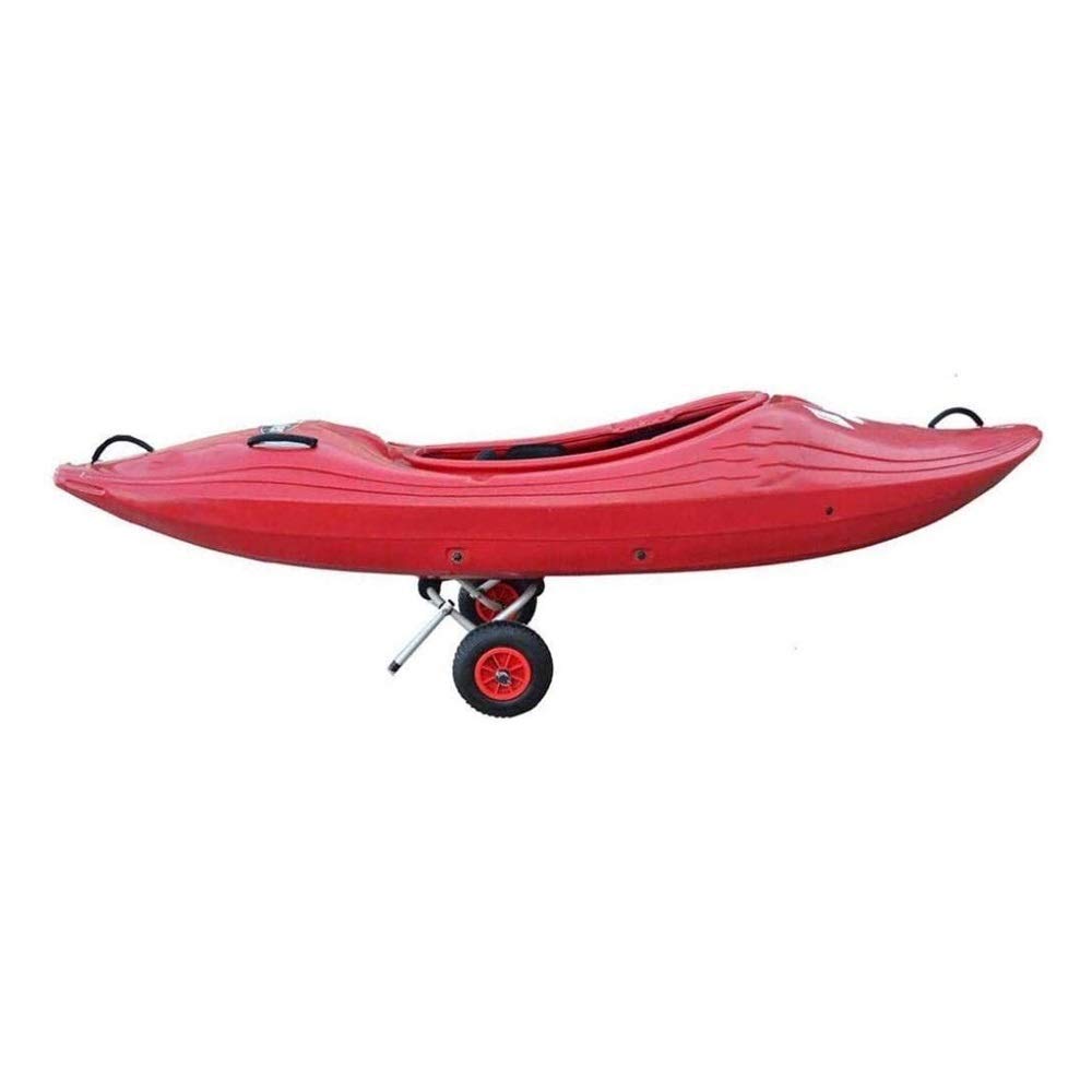 Carrelli per Kayak, Attrezzatura Nautica, Carrello in Alluminio per impieghi gravosi, Carrello per Kayak Pieghevole, Porta Canoa