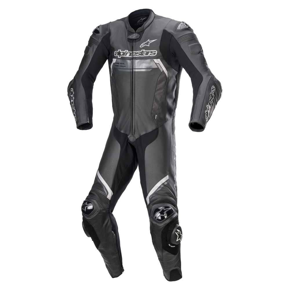 Alpinestars missileレザーライディングスーツ 黒 Missile V2 1-Piece Leather Suit - BLACK RACING/SPORT One
