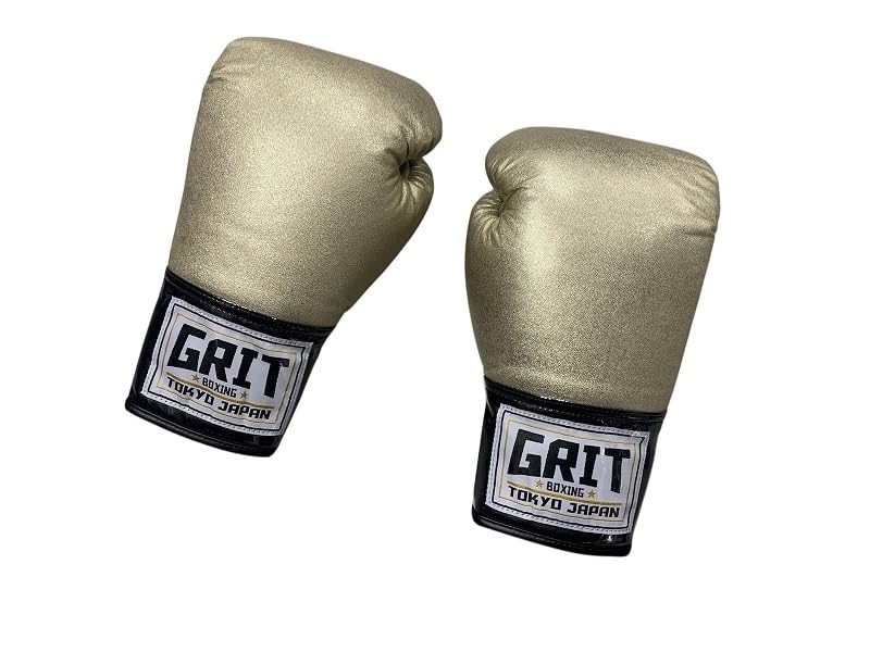 GRIT LACE UP GLOVE GOLD JAPAN 本革製　10oz Amazon.co.jp: GRIT 紐式グローブ ゴールド 本革製 (10oz) : スポーツ