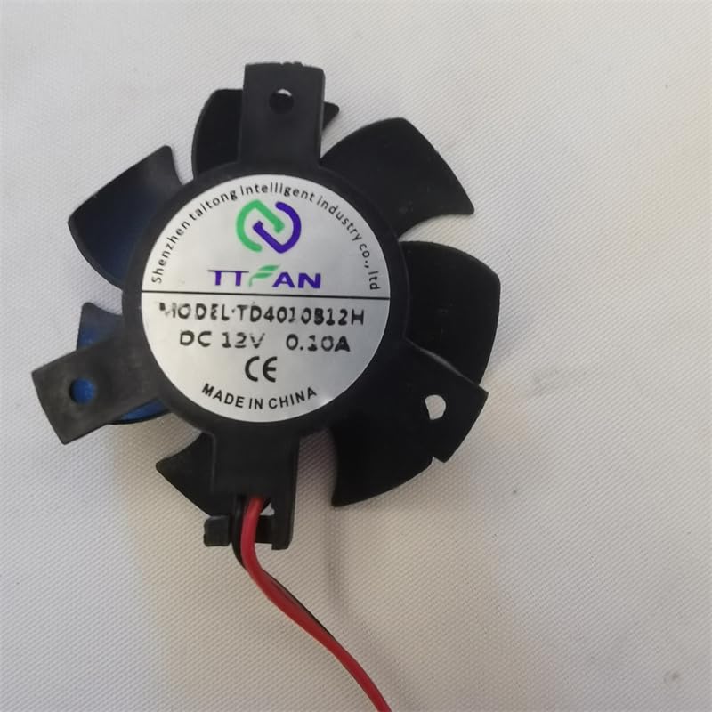 2pins 40x40x10mm 4010 dc12v 0.1a Frameless Cooling Fan