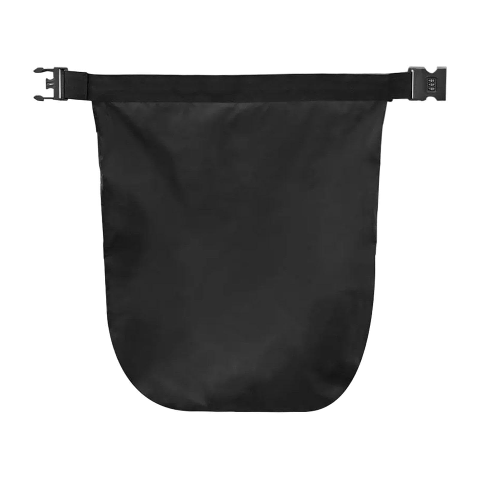 MagiDeal Motorbike Helmet Bag Helmet Carrying Holder Waterproof Supplies Accessory, Water Resistant Helmet Pouch Oxford Cloth, Black Password Lock