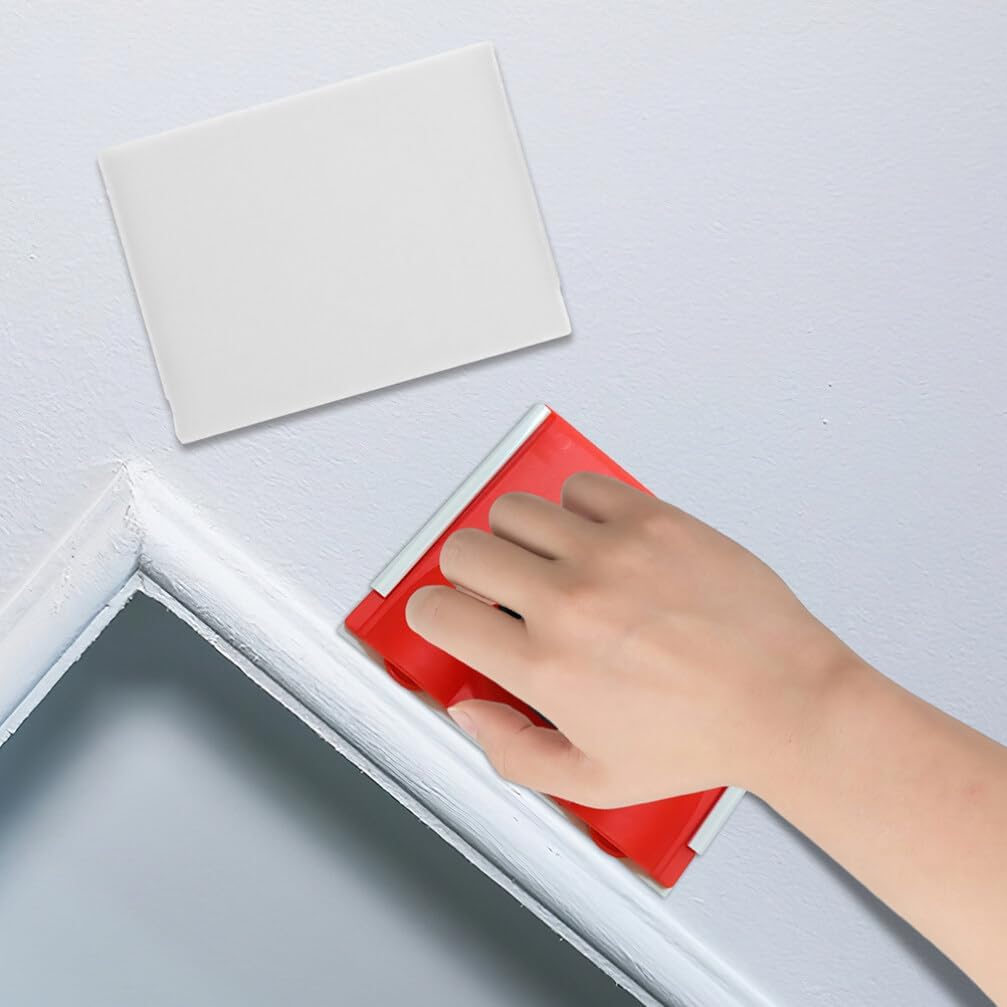 4pcs Edge Painting Tool Replacement Pads Chemical Paint Edger Refills for Walls Ceilings Baseboards and Corners Versatile for Oil Water-Based Coatings