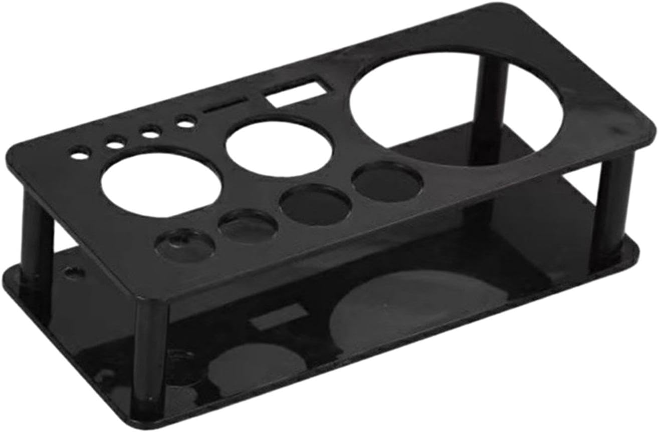 Cocktail Shaker Bartender Kit Stand, Space Saving Bartender Tools Storage Holder, Acrylic Storage Rack for Home Restaurant Bar Drink Mixing - Image 1 of 9