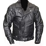 本革 マッドマックス ライダースジャケット 完全防備 バッファローレザー (XXL)