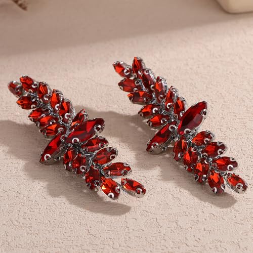 Pinzas para cabello con cristales brillantes (2 piezas) miniatura 3