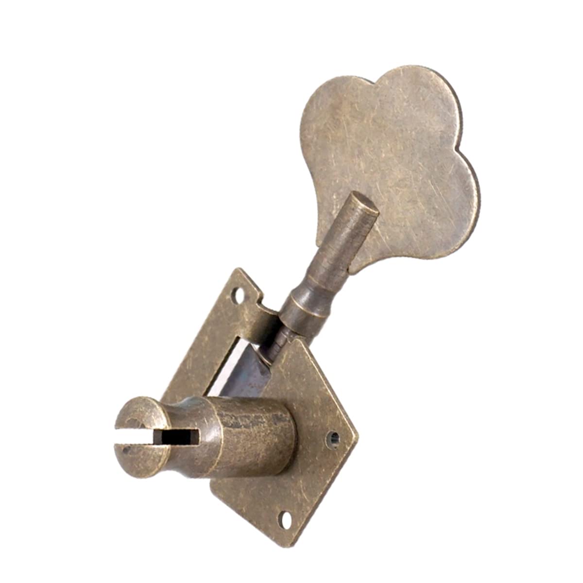 Clavijas De Afinación Vintage Para Bajo - 4R, Estilo Abierto, Bronce