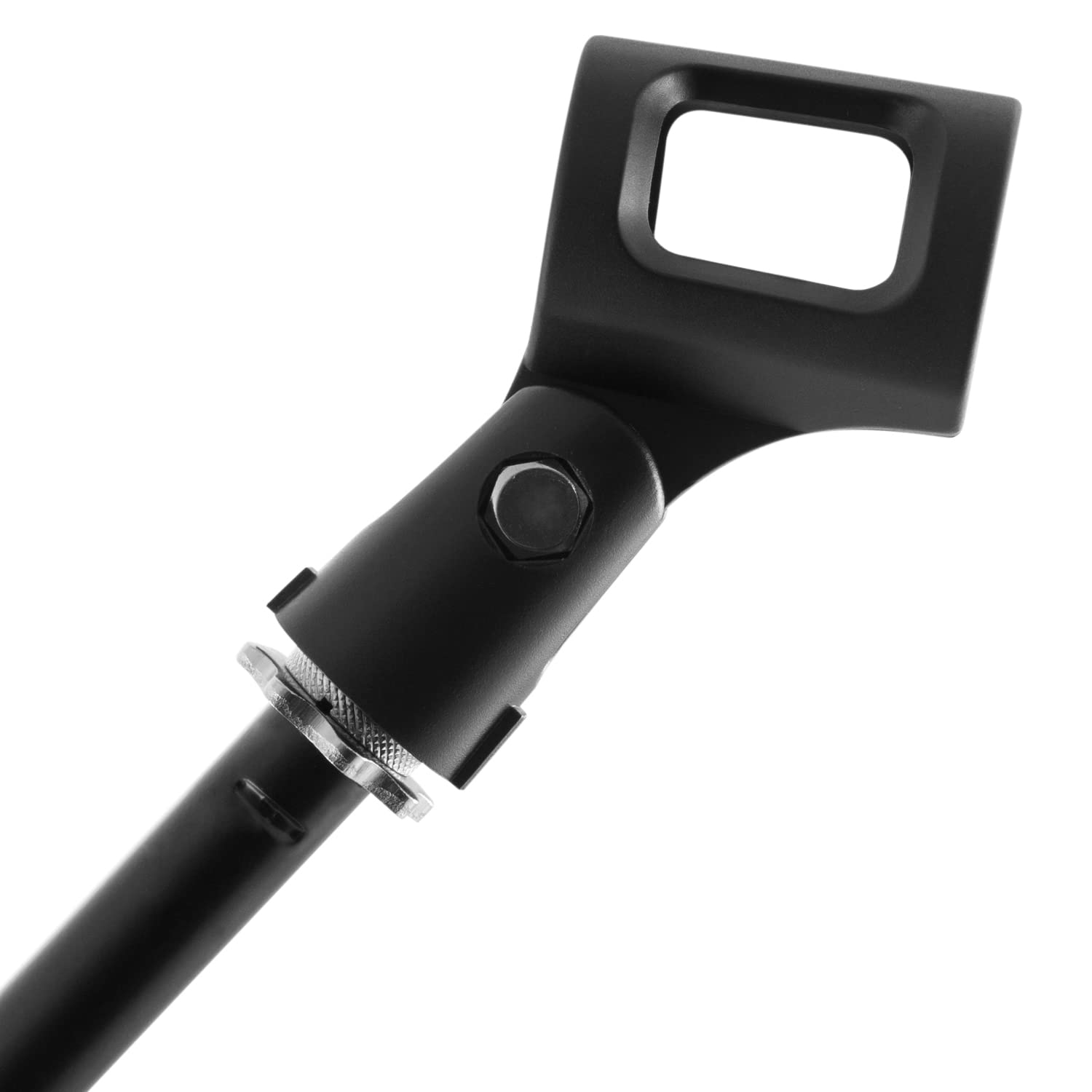 Mad About MA-MCA01 Pied de Micro Réglable – Livré avec une Pince Micro Universelle – Noir