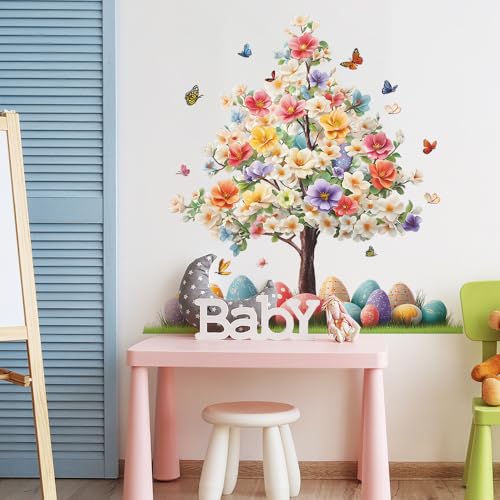 Vinilos Decorativos Flores y Mariposas para Pared miniatura 4