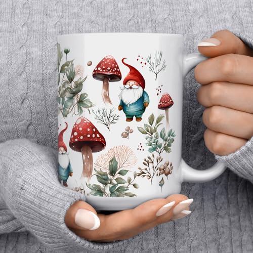 Taza de cerámica Loftipop 15 oz con diseño seta miniatura 2