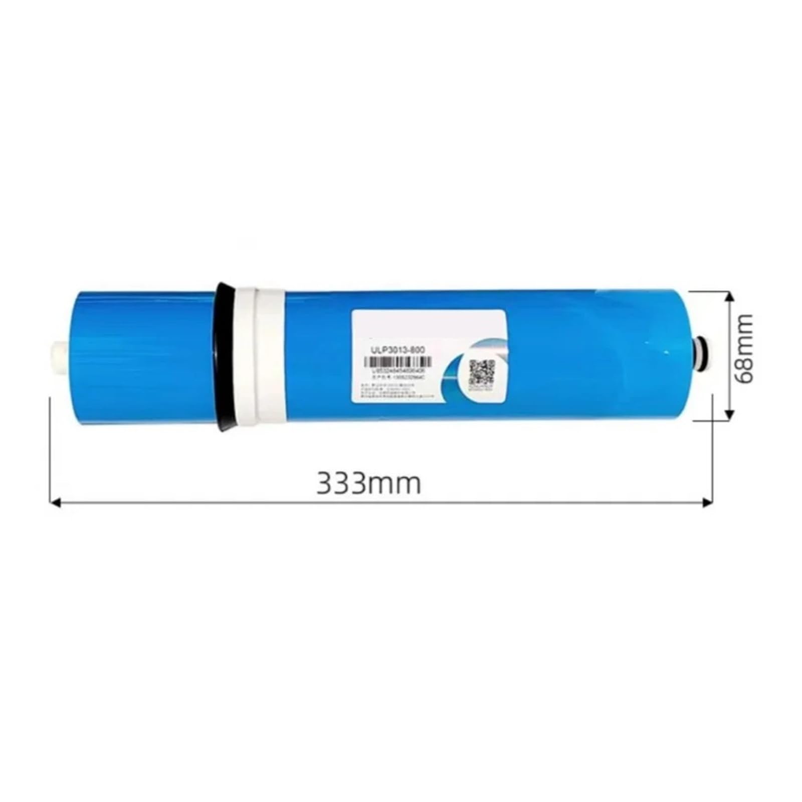 Reemplazo de Filtro de ósmosis inversa de 800 GPD 3013-800G, Membrana de ósmosis inversa, Piezas for purificador de Agua de Cocina con Alta tasa de filtración