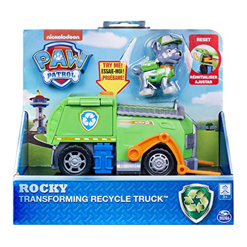 rocky transforming recycle truck