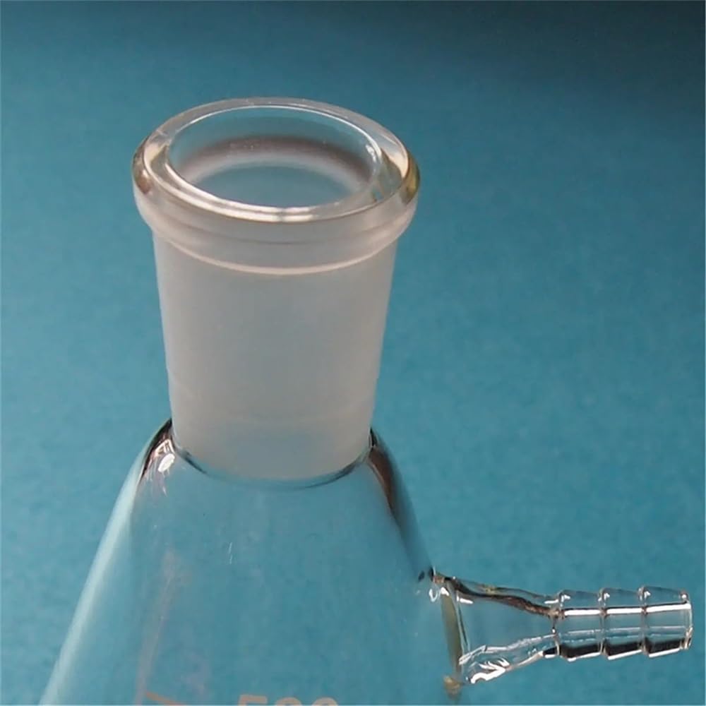 Matraz de vidrio 24/40 de 5000 ml, botella de 5 l, cristalería de laboratorio