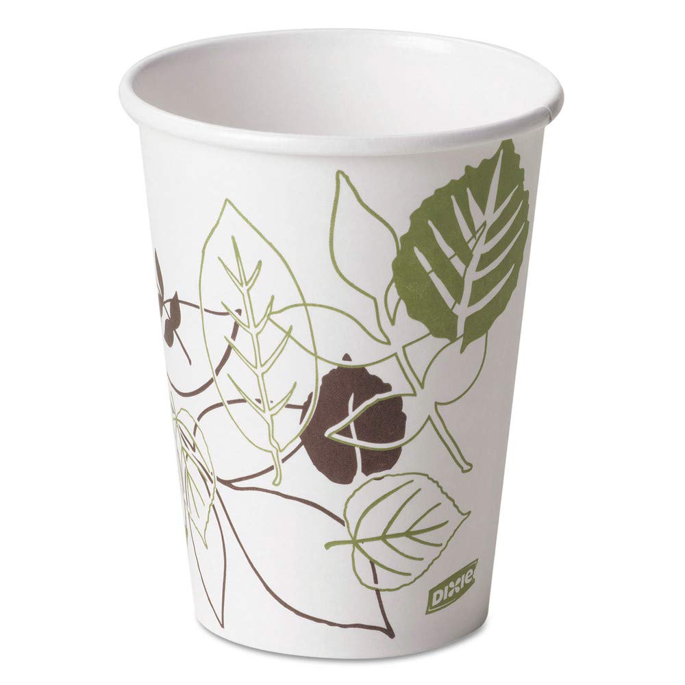 Dixie2342PATH Pathways Paper Hot Cups, 12oz, 1000/Carton
