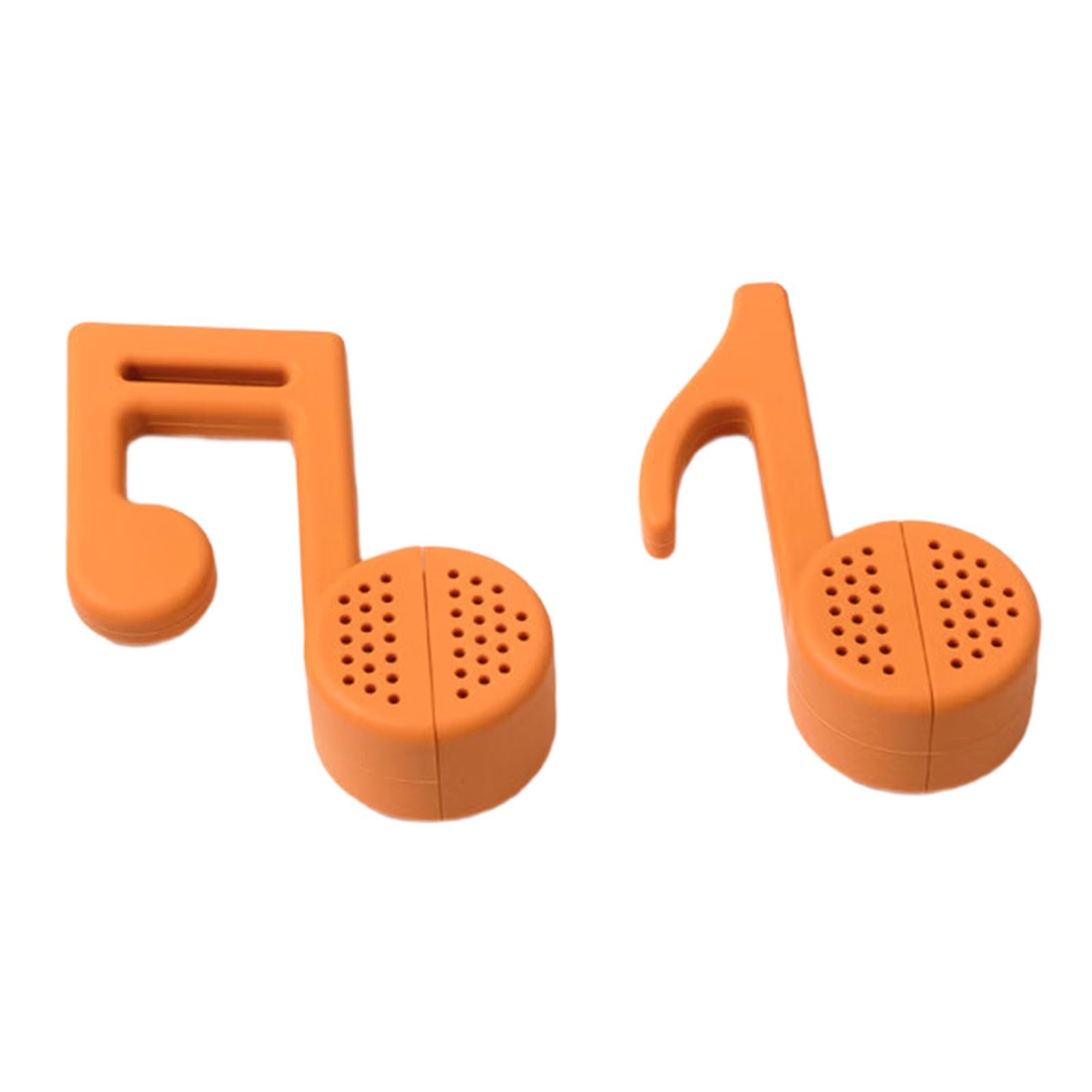 NVOQILIN Silicone Teas Strainer Music Symbol Teas Filter for Loose Leaves Dishwasher Safe Brewing Tool for Enthusiasts Silicone Infuser