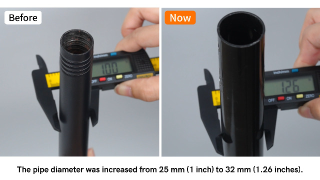 Herramienta compactadora de acero 48 pulgadas con mango largo miniatura 7