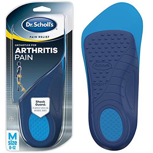Dr. Scholl s ARTHRITIS Pain Relief Orthotics    Clinically Proven Immediate Relief of Osteoarthritis Pain in Feet, Knees and Hips (for Men s 8-12, also available for Women s 6-10)