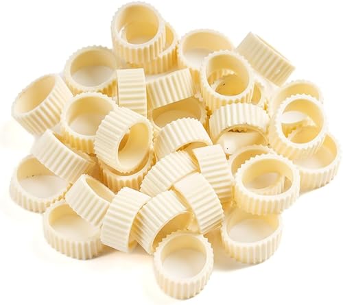 Miniatura 6 de Factory Direct Craft Paquete de 20 agarradores de goma para velas, portavelas para velas cónicas y vasos de velas, los agarres de vela mantienen las