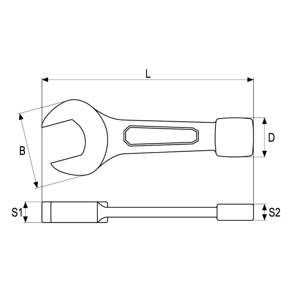 YATO YT-1622 55mm Impact Wrench - Image 2