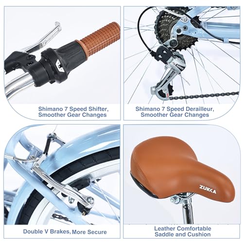 Bicicleta 24 Pulgadas Mujer 7 Velocidades miniatura 6