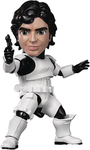 Star Wars Han Solo (disfraz de Stormtrooper) EAA-123SP San Diego 2023 Figura de acción de ataque de huevo