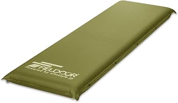Amazon | FIELDOOR 車中泊マット 10cm厚 自動膨張マットレス 連結可能