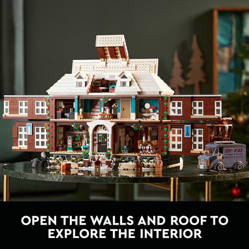 Ideas Home Alone 21330 Building Kit; Buildable Movie Memorabilia; Delightful Gift Idea for Millennials (3,955 Pieces) - Lego - Immagine 2