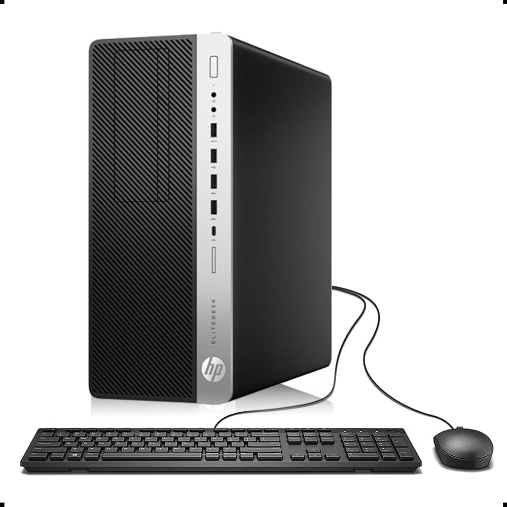 HP EliteDesk 800 G4 Tower Desktop Computer, Intel Core i5