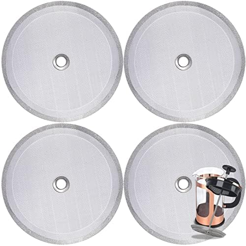 ZCZQC Stainless Steel 34 oz French Press Filter Replacement Parts for 1000L French