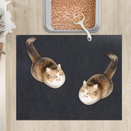 Tapis de bac à litière absorbant pour un balcon et un salon sans odeur