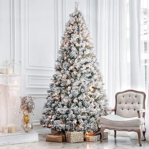 Hykolity 6.5 Ft Snow Flocked Christmas Tree thumb #7