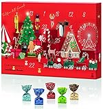 Adventskalender mit feinen Schokoladentrüffeln | 25 Tartufo dolce von Antica Torroneria Piemontese im Weihnachtskalender | 5 Sorten edle Trüffel Pralinen | Schokoladen Geschenk für Weihnachten