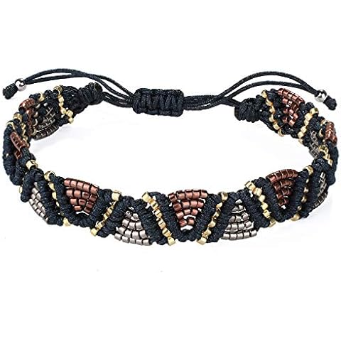 KELITCH Women Miyuki Beads Bracelets Stackable Friendship Wrap Bracelets Handmade Charm Bracelets Cover