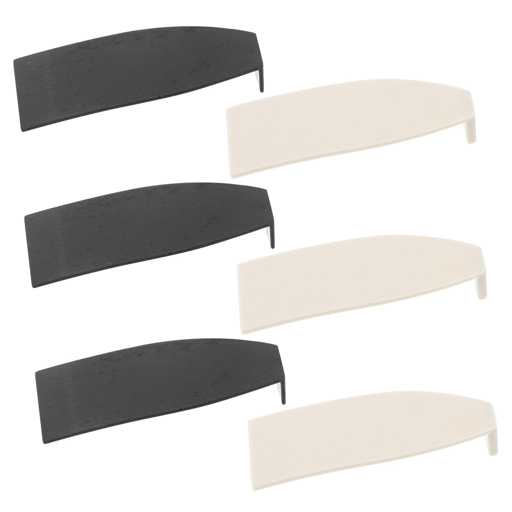 SUPVOX 6pcs Bass Bow Cover Instrument Accessories Bass Accessories Key Bass Bow Parts Bass Bow Tips Bass Bow Lining Bass Repair Kit Musical Instrument Parts Bow Accessories Plastic