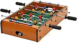 Mini Jogo de Pebolim Totó Futebol de Mesa