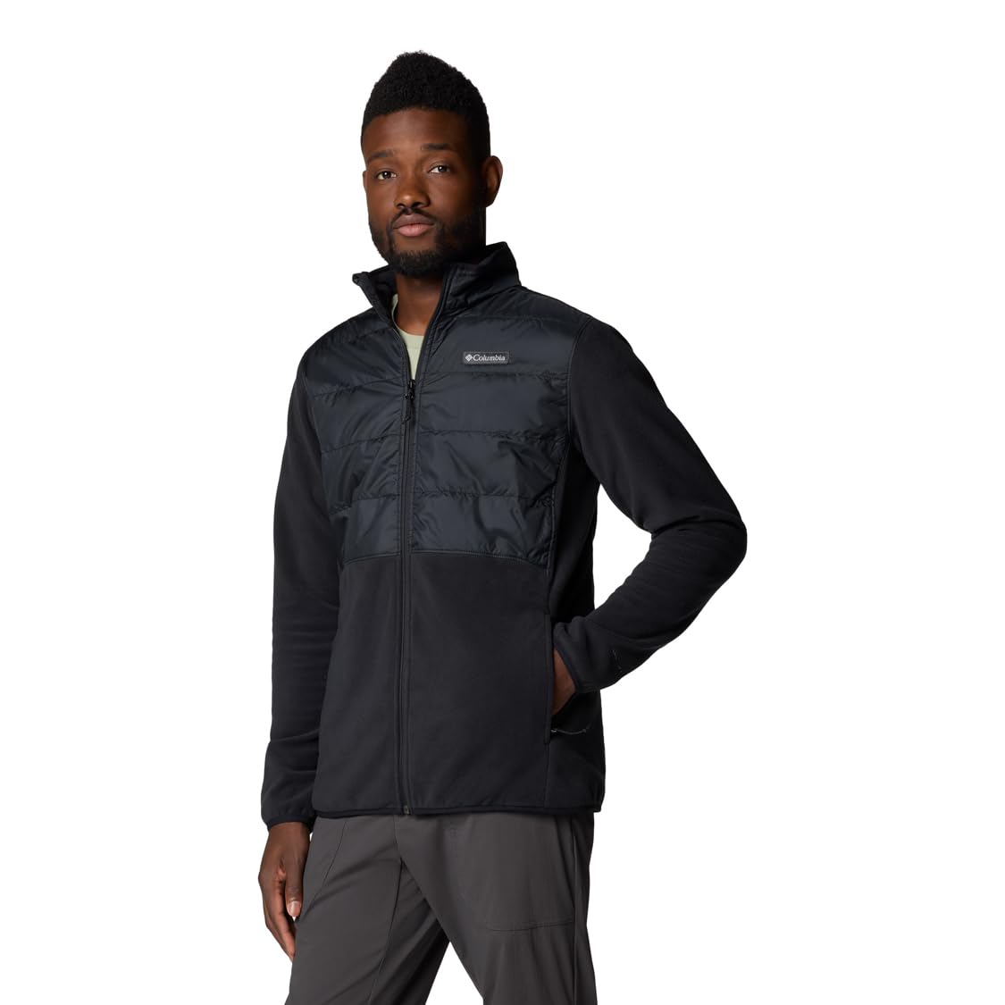 Columbia Men's Basin Butte Fleece Full Zip, Full Zip Fleece Jacket