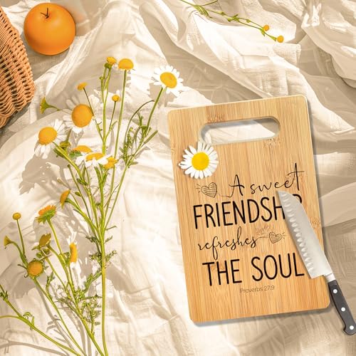 Friendship-Gifts-for-Women-Cutting-Board-A-Sweet-Friendship-Refreshes-The-Soul-Bamboo-Cutting-Board-Bible-Verse-Christian-Decorative-Cutting-Board-Kitchen-DecorGifts-for-The-Hostess-Friends Friendship Gifts for Women Cutting Board A Sweet Friendship Refreshes The Soul Bamboo Cutting Board Bible Verse Christian Decorative Cutting Board Kitchen DecorGifts for The Hostess Friends