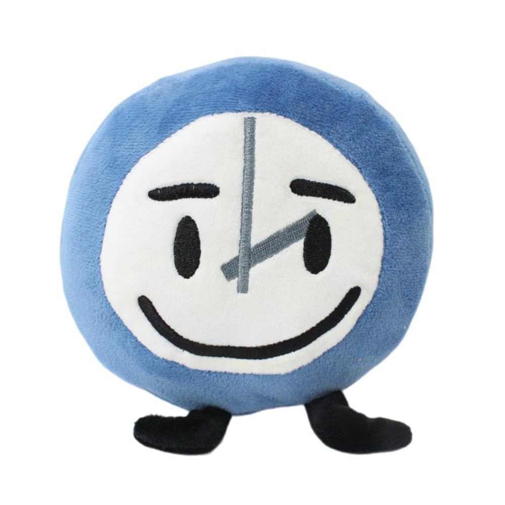 Battle for Dream Island Plush Stuffed Pillow: Evil Leaf/Loser/lollipop/Green grass/Cake/Stone/Jelly Game Character Throw Pillow bfdi Plushies Cuddle Figure Cushion Home Sofa Decoration 15-25cm