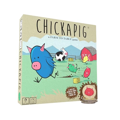 Juego de mesa Chickapig Buffalo Games para 2-4 jugadores miniatura 1