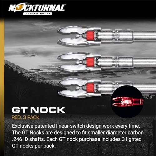 Nockturnal GT Lighted Nock For Gold Tip Arrows