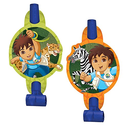 Sifflets Diego pour anniversaire d'enfants et jeux de kermesse en plein air