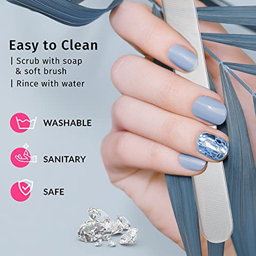 Diamancel Luxury Diamond Nail File – #1 Fine Grit Finishing File For Fingernails #TOP5