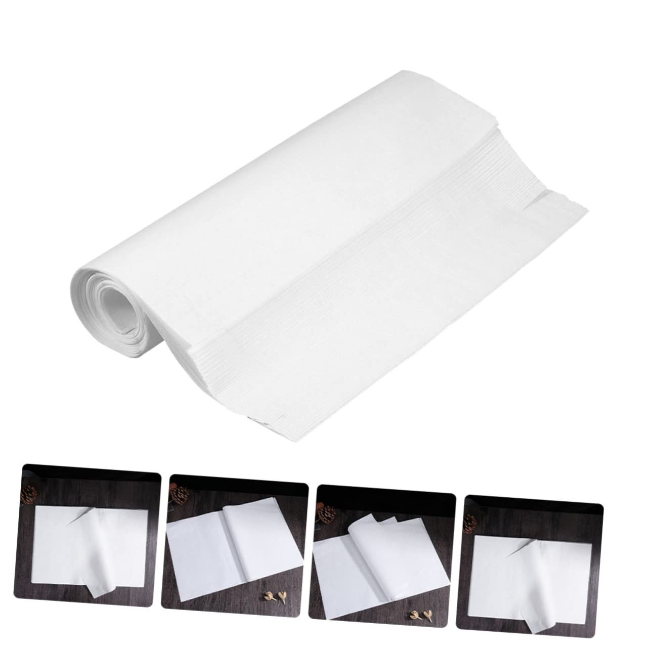 BEBEMOKO 120pcs Calligraphy Art Paper Lightweight Drawing Rice Paper for Beginners for Calligraphy Ink Painting Practice Convenient Portable