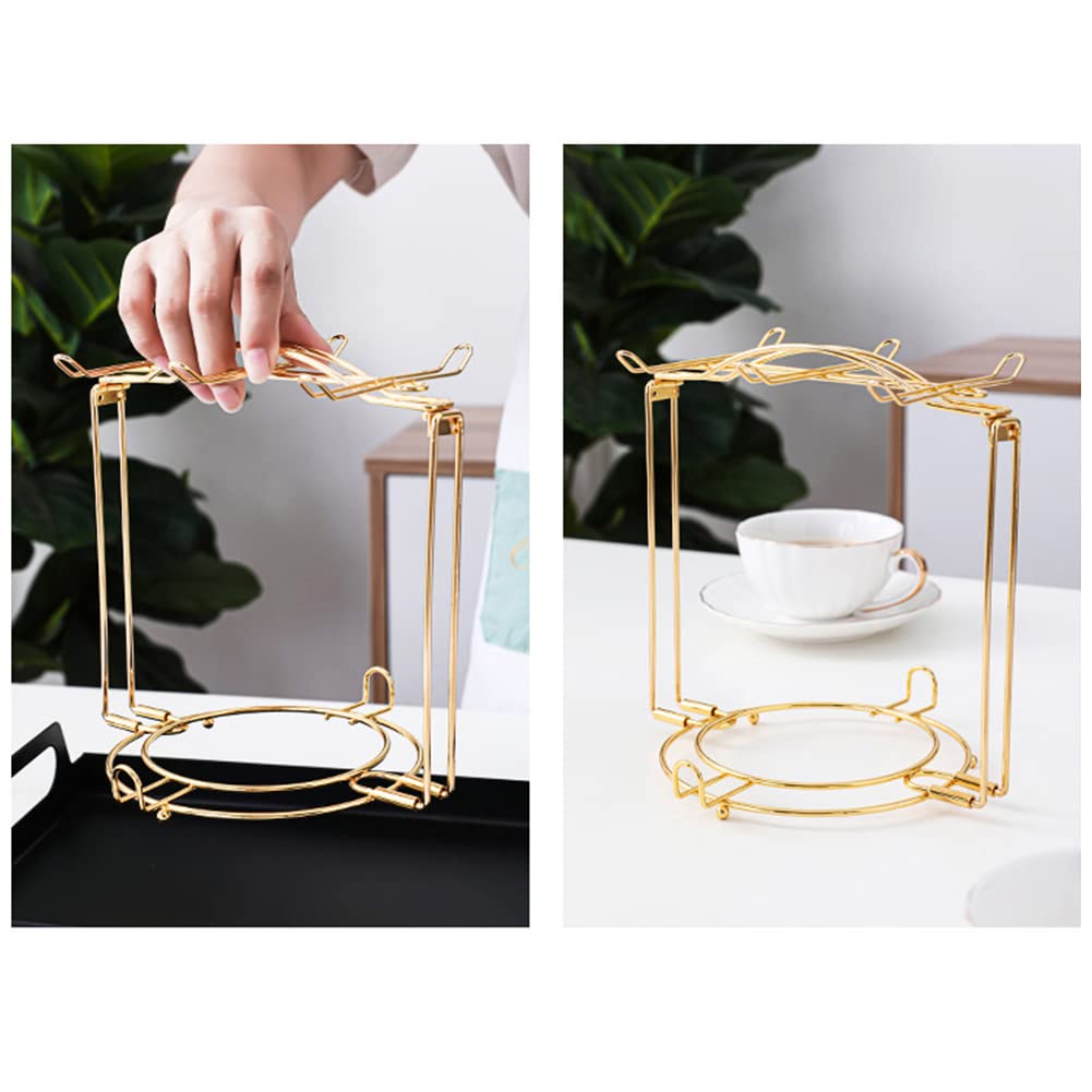 Porta Cialde Caffè In Ferro 21x20 Cm – Supporto Resistente Con Coperchio Antipolvere Per Cialde E Frutta