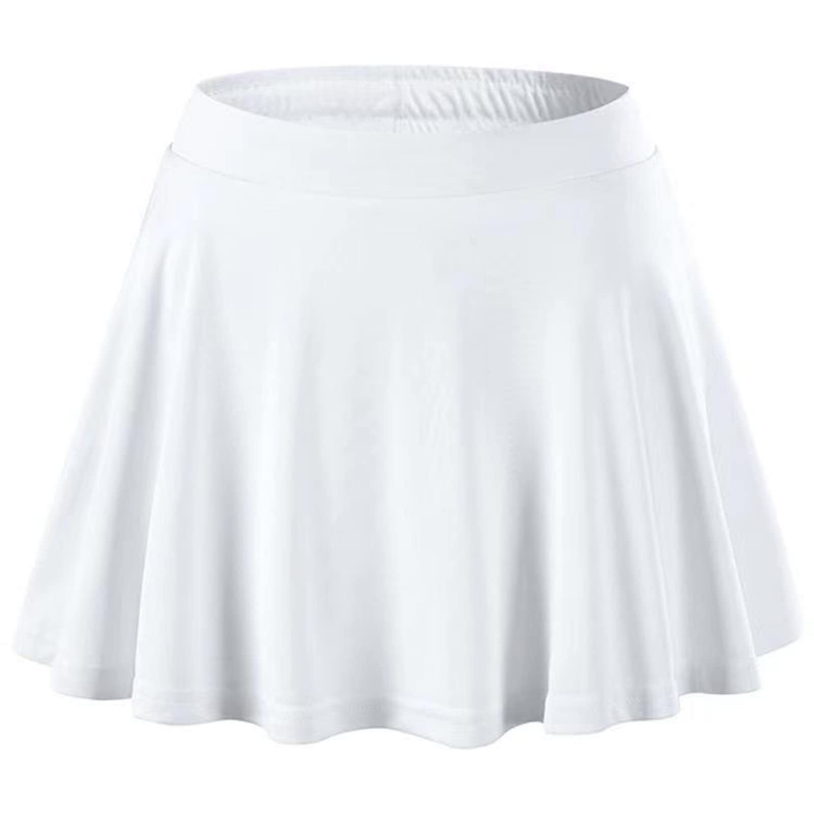 IEFIEL Falda de Pantalón Deporte para Niña con Cintura Elástica Verano Sólido Falda Corta de Plisada Ropa de Deportiva Fitness Correr Tenis Golf 2-13 Años
