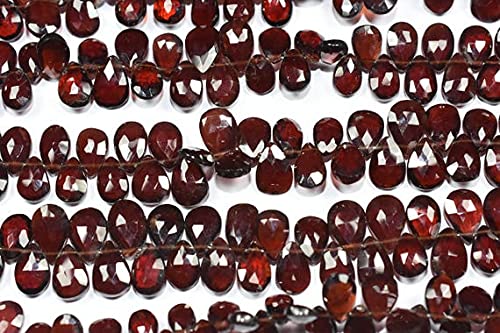 Garnet Pyrope perles de grenat véritable pour remplacer les imitations en verre de vos bijoux