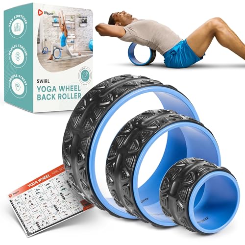 Lifepro Yoga Wheel Set for Shoulder & Neck Pain Relief,