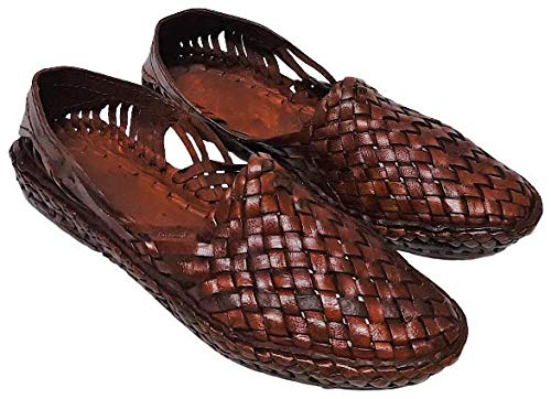 Mens Kolapuri Chapal | Mens Shoes | Mens Jutti | Mens Mojari MK26_11 Brown (B08BYXG3WG) Amazon Price History, Amazon Price Tracker