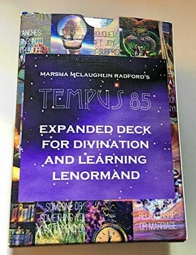 Marsha McLaughlin Radford's Tempus 85 Expanded Deck for Divination and Learning Lenormand Mass Market Paperback – January 1, 2018