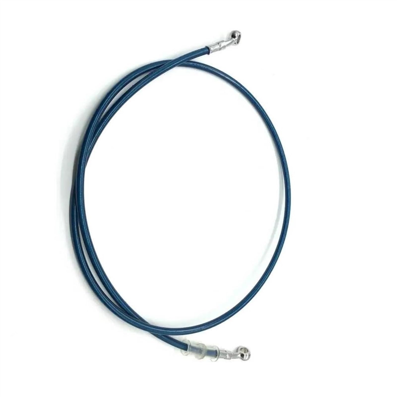 Ksxzw Blue Motorbike Part Motorbike Accessories Motorcycle Braided Brake Hose Line Steel Cable Hydraulic Pipe 120Cm(Blue)